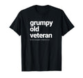 Funny Grumpy Old Veteran Military T-Shirt - Fun Novelty Design for Adults - T-Shirt, Sweatshirt, Hoodie