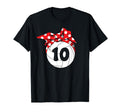 Groovy Volleyball Player Number 10 T-Shirt - Fun Novelty Design Men Women - T-Shirt, Sweatshirt, Hoodie
