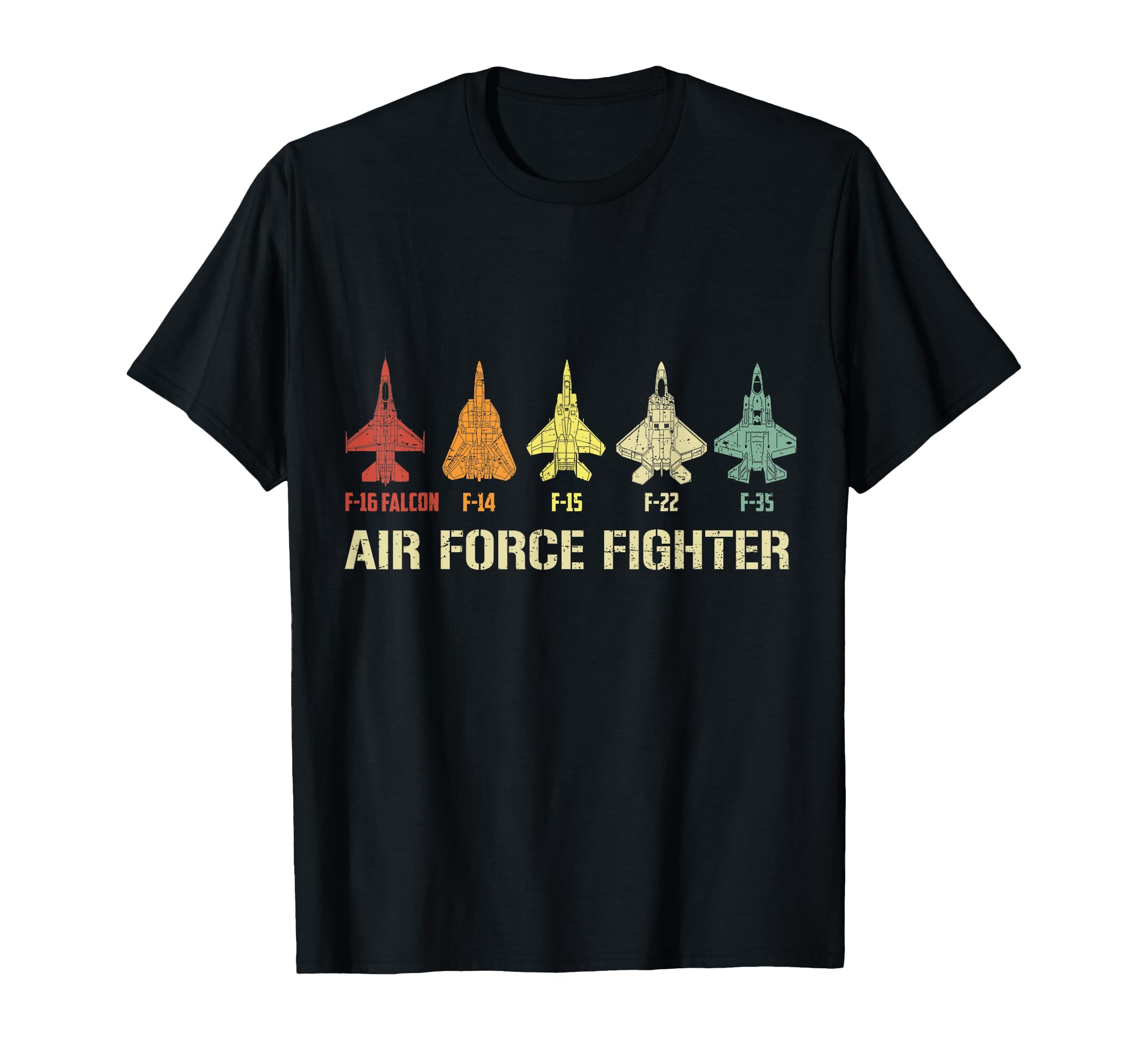 Us Air Force Jet Fighter F 16 F 14 F 15 F T-Shirt - Trendy Graphic Unisex - T-Shirt, Sweatshirt, Hoodie