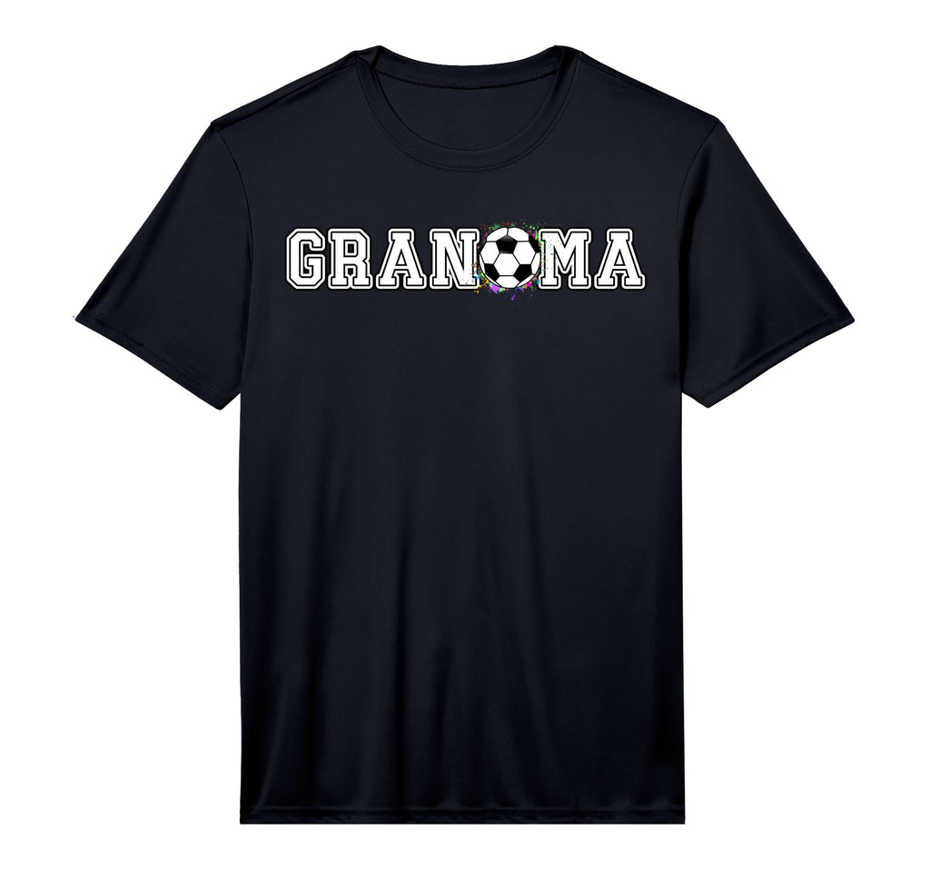 Mens Soccer Grandma 1St Birthday T-Shirt - Casual Everyday Wear Men Women - T-Shirt, Sweatshirt, Hoodie