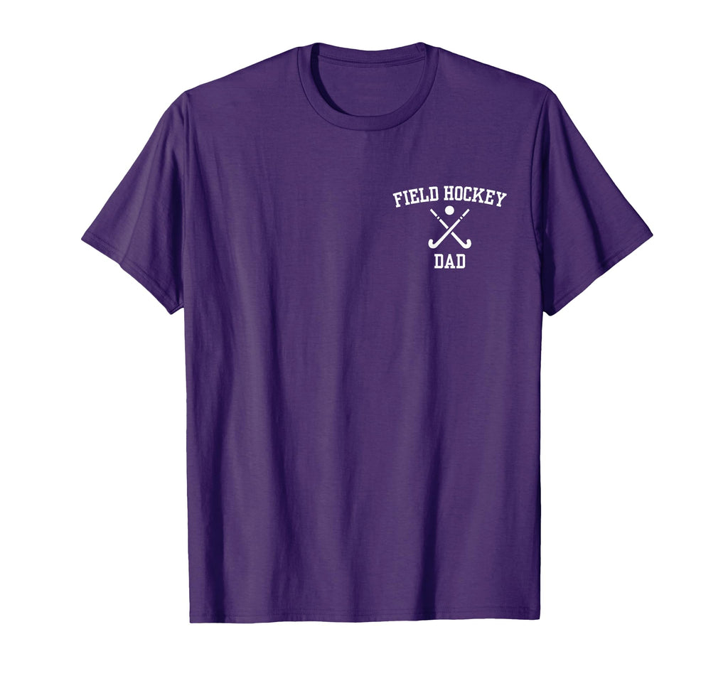 Field Hockey Dad Chest Pocket Hockey T-Shirt - Novelty Apparel Men Women - T-Shirt, Sweatshirt, Hoodie