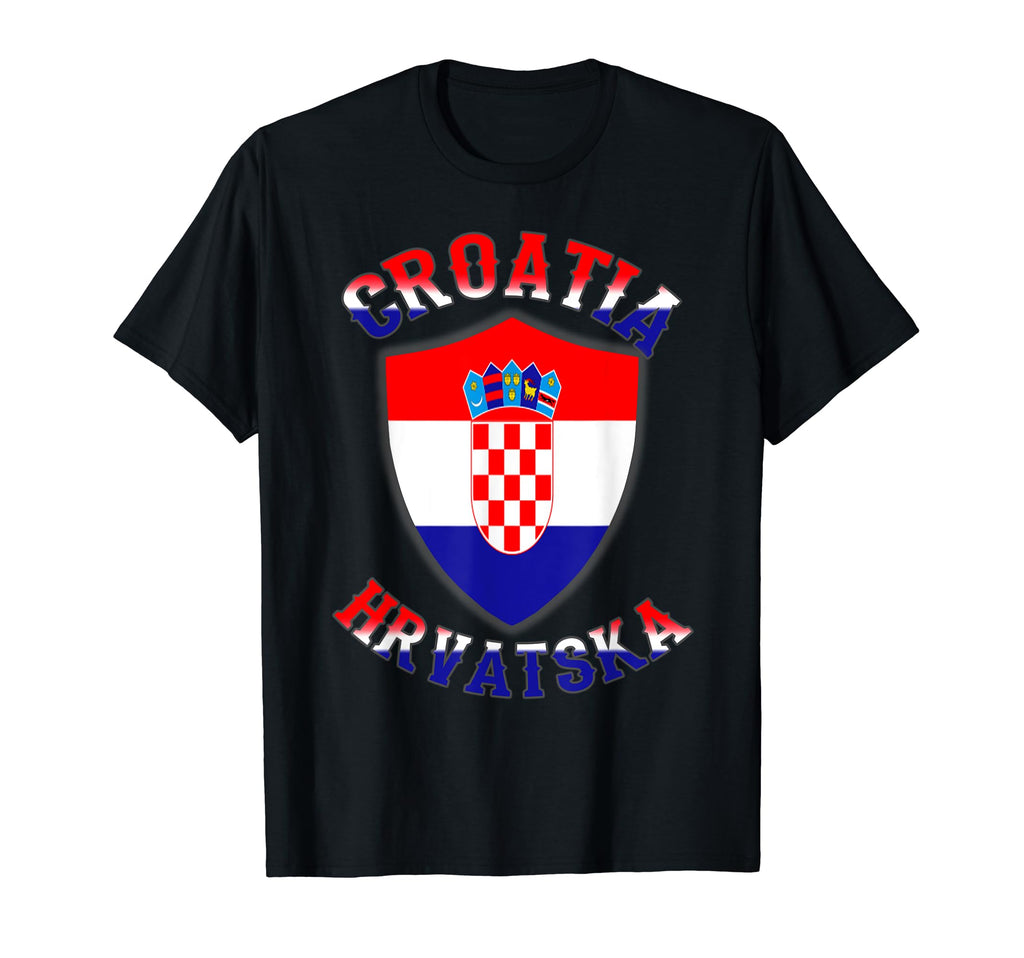 Croatia Soccer Football Croatian Flag T-Shirt - Streetwear Style Unisex - T-Shirt, Sweatshirt, Hoodie