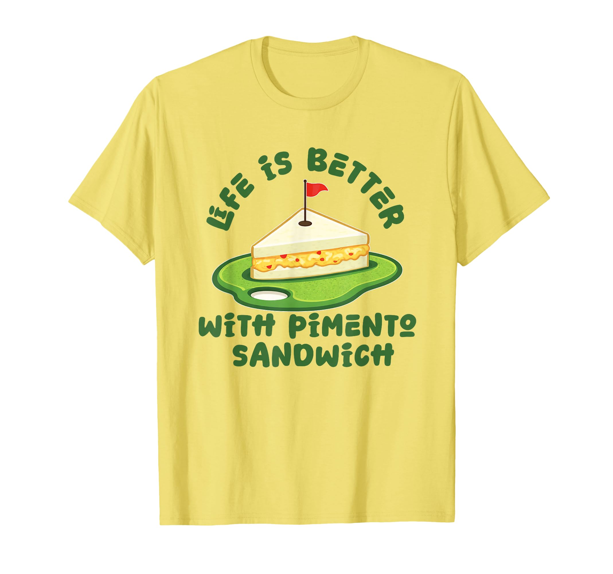 Pimento Cheese Sandwich Golf Dad Life T-Shirt - Novelty Apparel Men Women - T-Shirt, Sweatshirt, Hoodie
