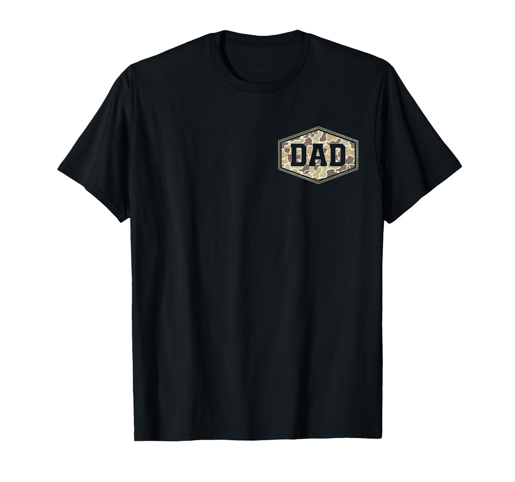 Old School Camo Dad Pocket Camouflage T-Shirt - Novelty Apparel for Adults - T-Shirt, Sweatshirt, Hoodie