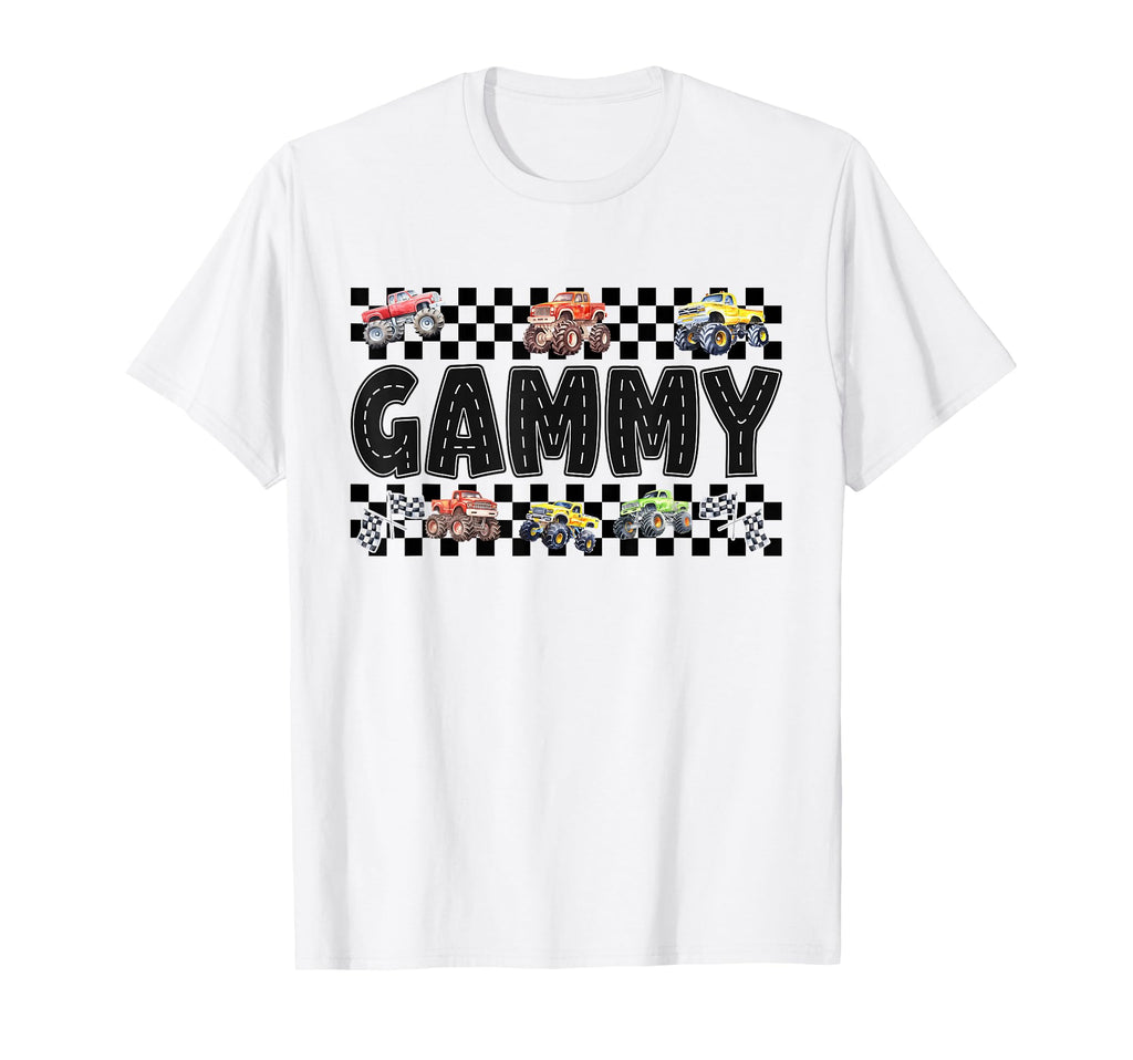 Gammy Monster Truck Family Crew T-Shirt - Fun Novelty Design Unisex - T-Shirt, Sweatshirt, Hoodie