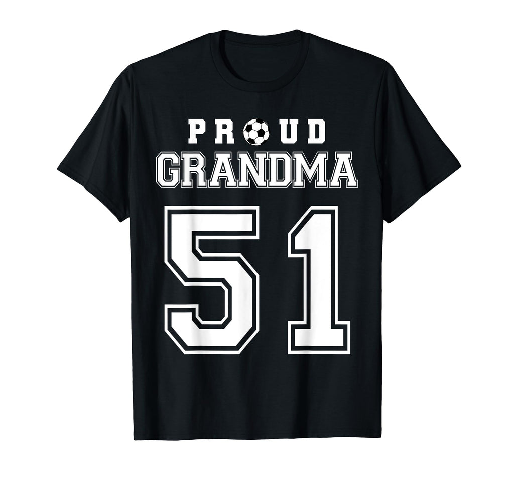 Number 51 Custom Proud Soccer Futbol T-Shirt - Fun Novelty Design Unisex - T-Shirt, Sweatshirt, Hoodie
