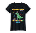 Grandma Birthday Trex Dino Party T-Shirt - Streetwear Style Men Women - T-Shirt, Sweatshirt, Hoodie