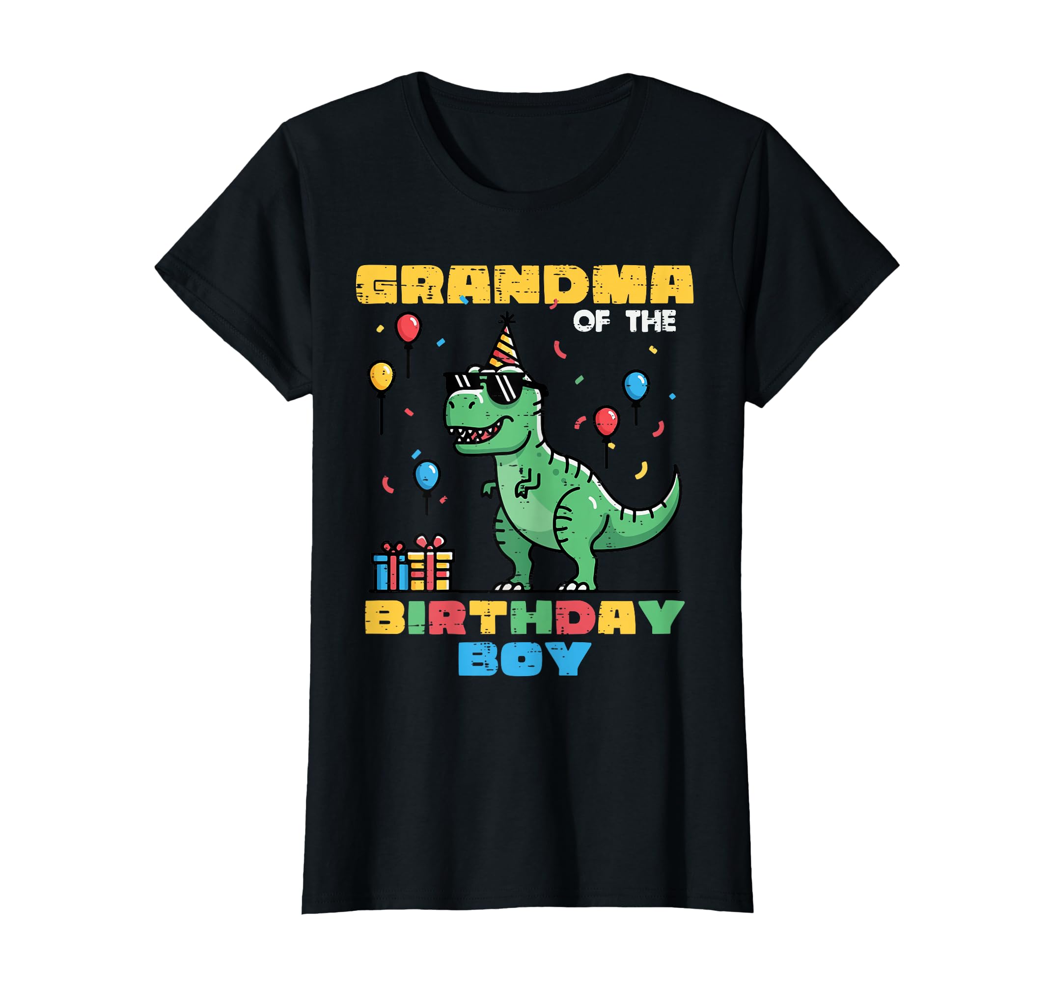 Grandma Birthday Trex Dino Party T-Shirt - Streetwear Style Men Women - T-Shirt, Sweatshirt, Hoodie