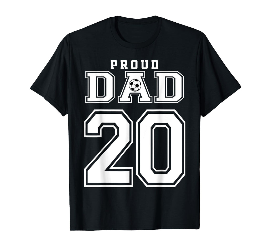 Number 20 Custom Proud Soccer Futbol T-Shirt - Trendy Graphic for Adults - T-Shirt, Sweatshirt, Hoodie