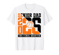 Groovy Senior Basketball Dad 2026 T-Shirt - Minimalist Print Men Women - T-Shirt, Sweatshirt, Hoodie