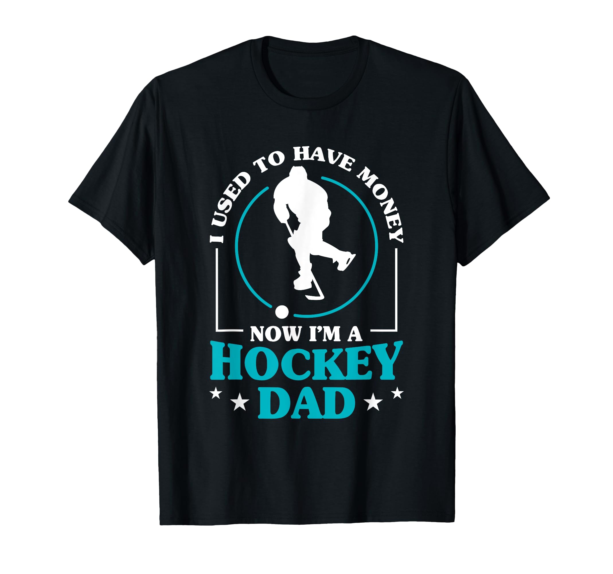 Hockey Dad Gift Hoodie - Casual Everyday Wear Unisex - T-Shirt, Sweatshirt, Hoodie