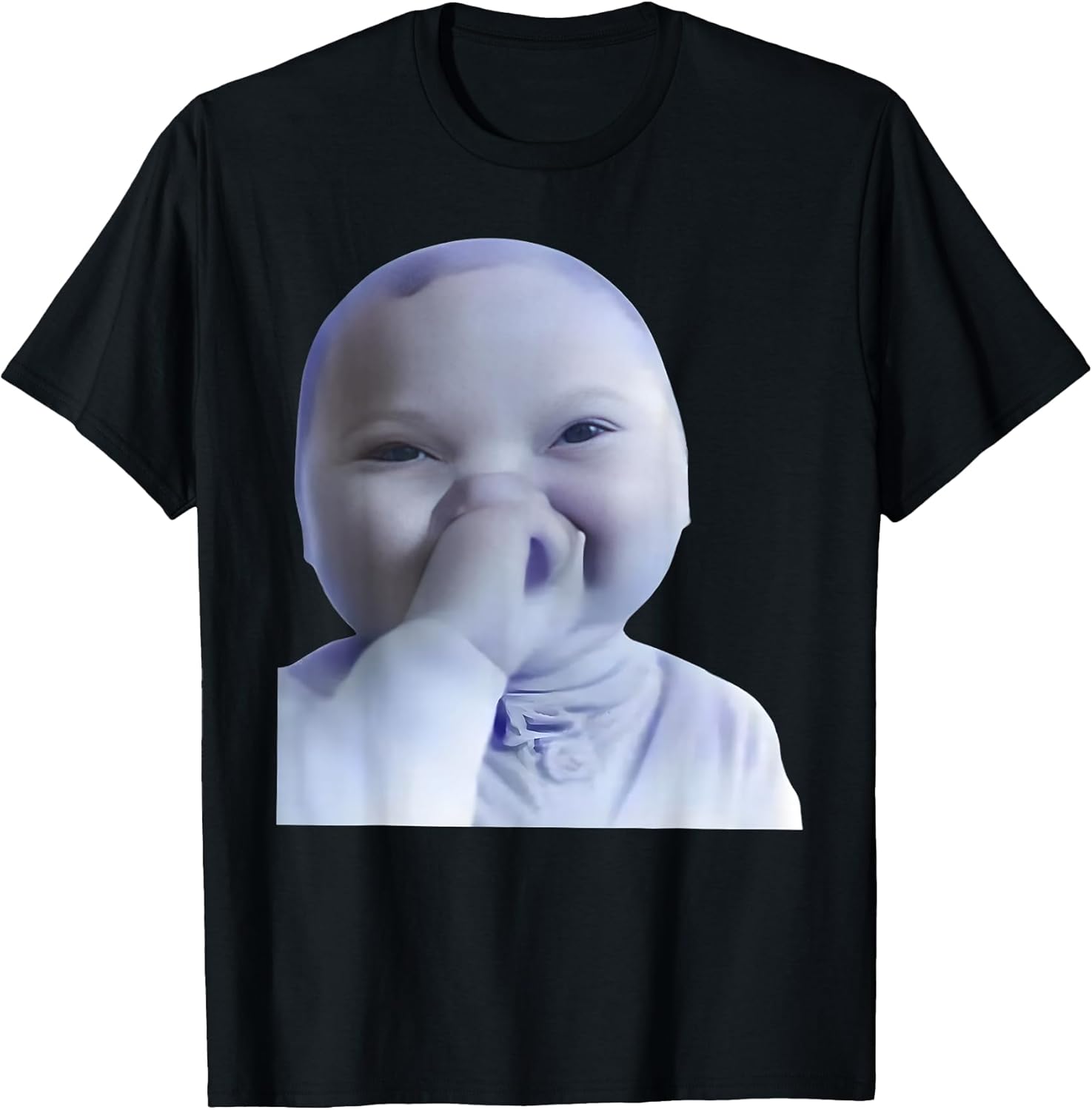 Funny AI Baby Laughing Meme Graphic Gen Z Humor Viral - Adult & Kids T-Shirts, Sweatshirts & Hoodies apparel design preview 1