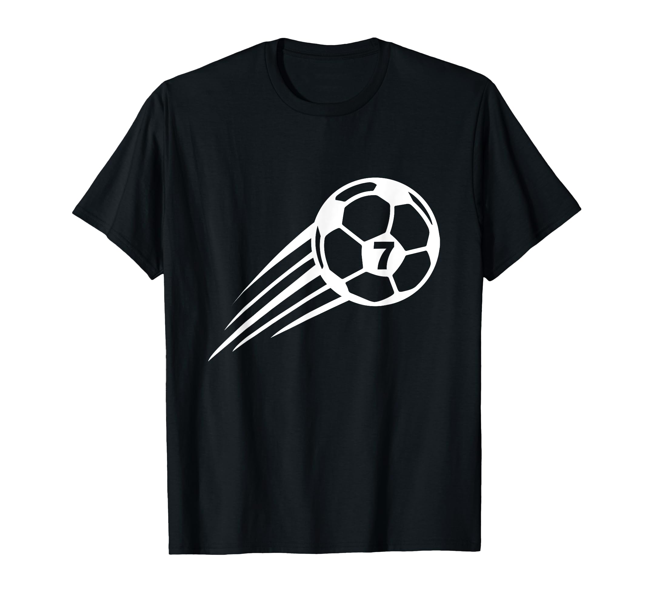 Soccer Shirts Soccer Number 7 T-Shirt - Unique Graphic for Adults - T-Shirt, Sweatshirt, Hoodie
