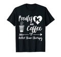 Poodle And Coffee Poodle Mom Poodle Dad T-Shirt - Trendy Graphic Men Women - T-Shirt, Sweatshirt, Hoodie