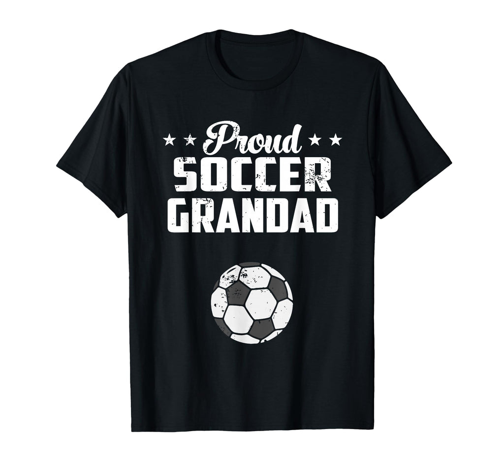 Proud Grandad Soccer Soccer Lover T-Shirt - Graphic Print for Adults - T-Shirt, Sweatshirt, Hoodie