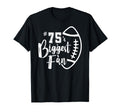 Number 75S Biggest Fan Football Player T-Shirt - Unique Graphic for Adults - T-Shirt, Sweatshirt, Hoodie