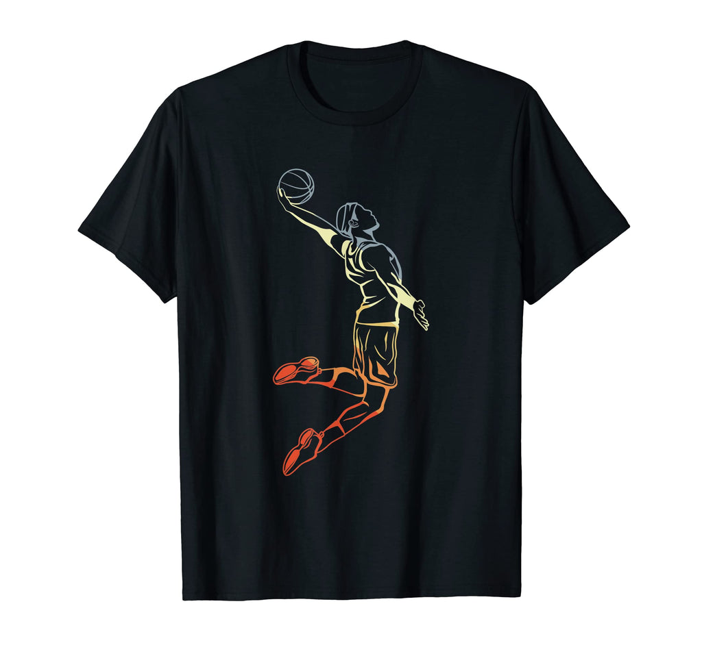 Basketball Player Sketch T-Shirt - Fun Novelty Design Men Women - T-Shirt, Sweatshirt, Hoodie