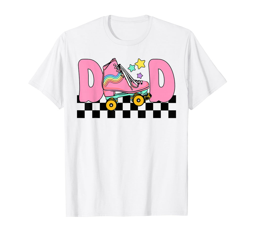 Dad Rolling Into Birthday Roller T-Shirt - Casual Everyday Wear Men Women - T-Shirt, Sweatshirt, Hoodie