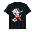 Dab Dalmatian Northern Ireland Soccer T-Shirt - Minimalist Print Men Women - T-Shirt, Sweatshirt, Hoodie