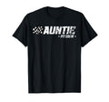 Auntie Pit Crew Race Car Birthday Family T-Shirt - Graphic Print Men Women - T-Shirt, Sweatshirt, Hoodie