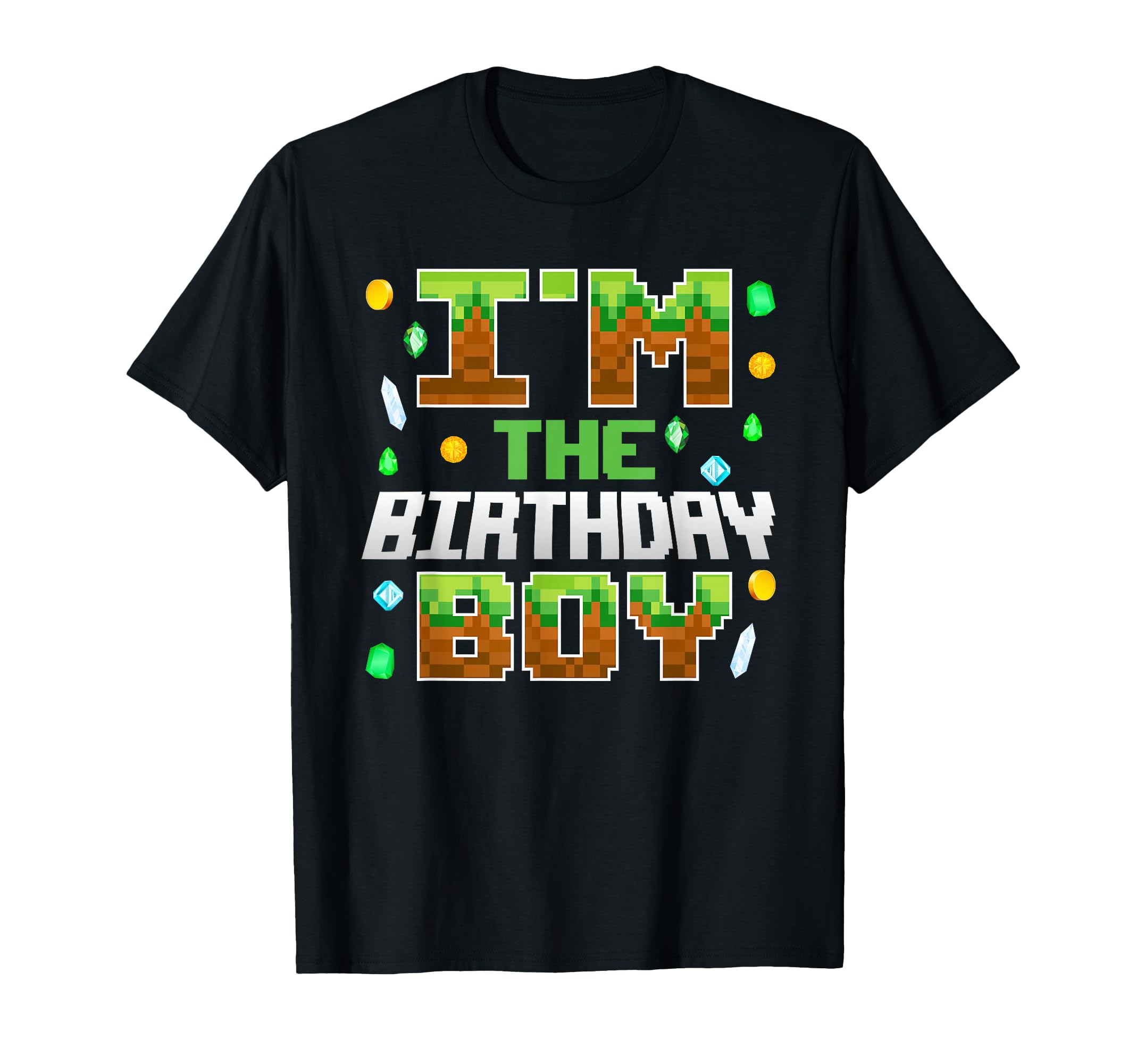 Im Birthday Video Gamer Pixel Number T-Shirt - Trendy Graphic for Adults - T-Shirt, Sweatshirt, Hoodie