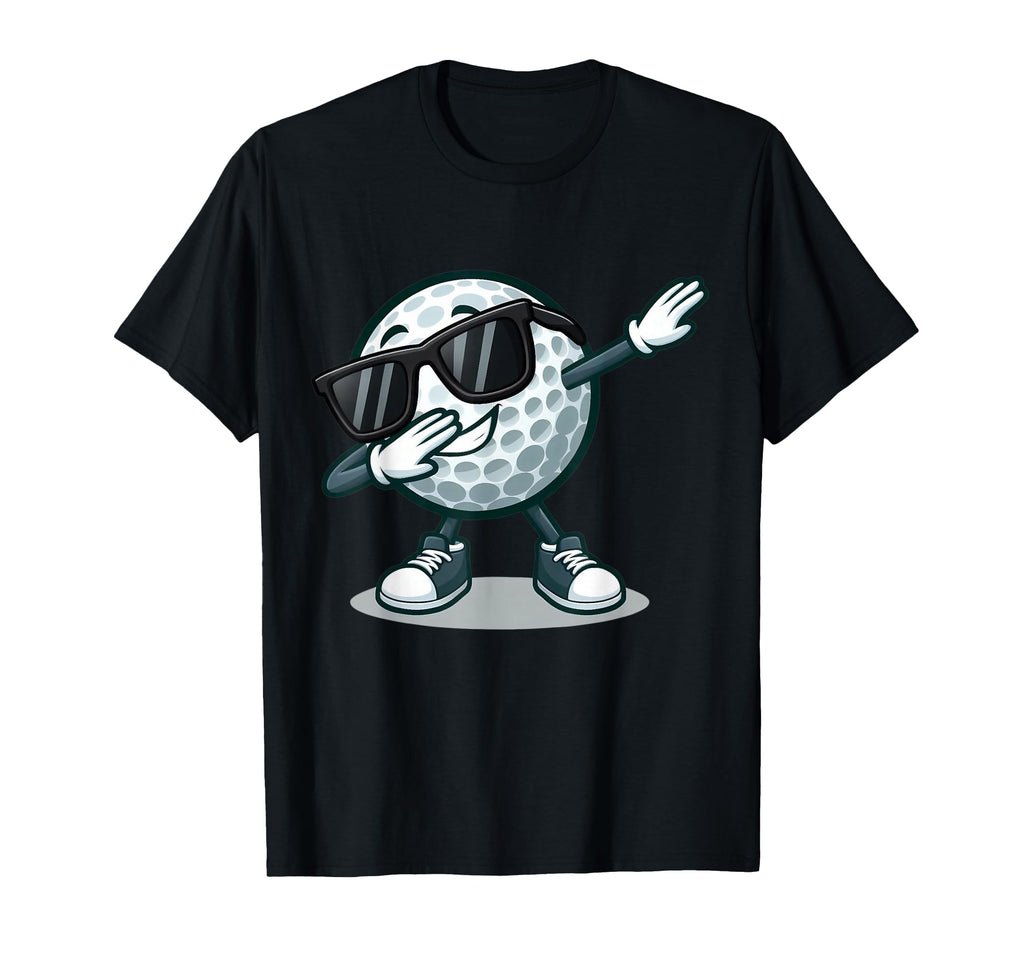 Dabbing Golf Ball Funny Sports Player T-Shirt - Casual Everyday Wear Unisex - T-Shirt, Sweatshirt, Hoodie