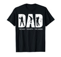 Golf Dad Myth Legend Golfer Fathers Day T-Shirt - Graphic Print Unisex - T-Shirt, Sweatshirt, Hoodie