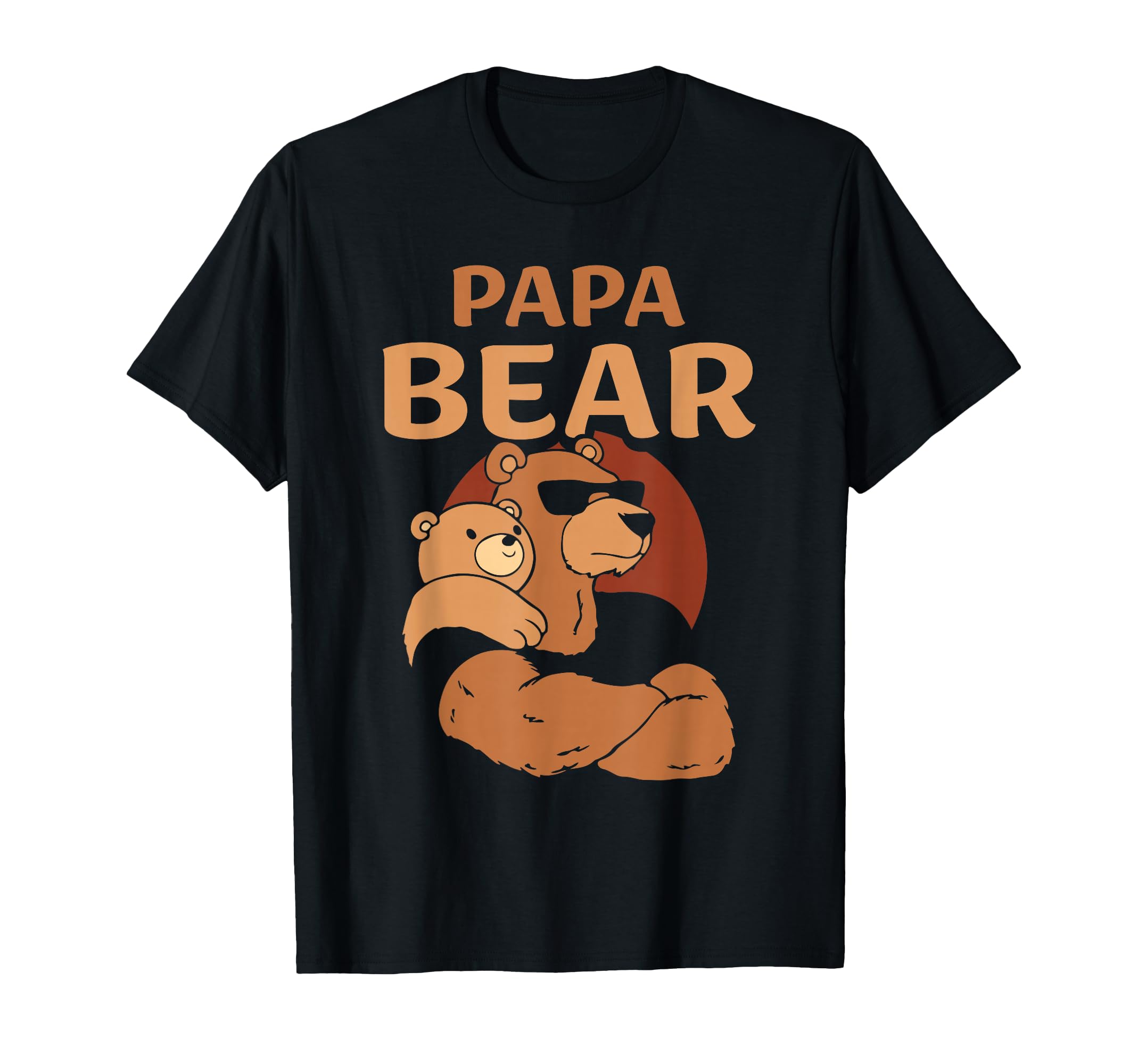 Papa Bear Bears Animal Pun Lover Dad T-Shirt - Trendy Graphic Unisex - T-Shirt, Sweatshirt, Hoodie