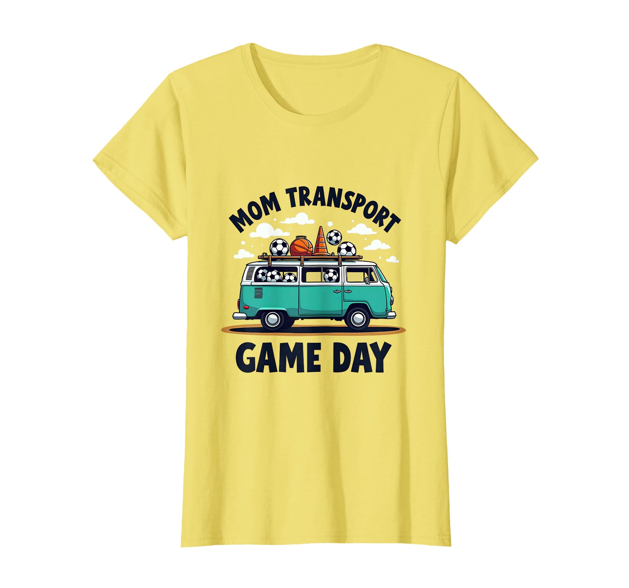 Mom Transport Game Day Soccer T-Shirt - Custom Art Print Unisex - T-Shirt, Sweatshirt, Hoodie