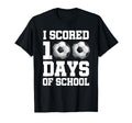 100 Days School Soccer Scored 100Th T-Shirt - Trendy Graphic for Adults - T-Shirt, Sweatshirt, Hoodie