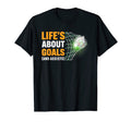 Lifes About Goals And Assists Funny T-Shirt - Aesthetic Graphic Unisex - T-Shirt, Sweatshirt, Hoodie