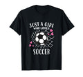 Funny Football Lover Just Who Loves Soccer T-Shirt - Unique Graphic Unisex - T-Shirt, Sweatshirt, Hoodie