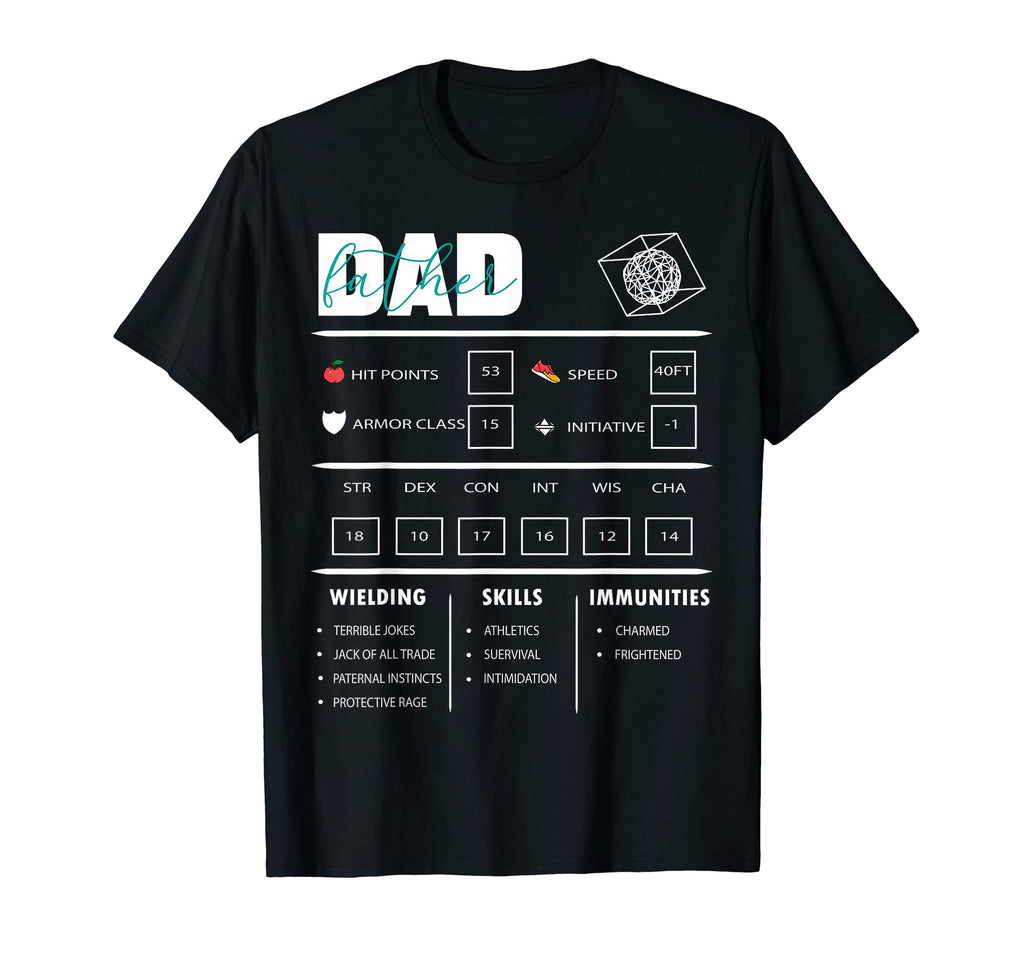 Mens Funny Facts Dad Funny Gamer Board T-Shirt - Novelty Apparel Men Women - T-Shirt, Sweatshirt, Hoodie