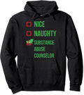 Substance Abuse Counselor Funny Pajama Christmas Gift - Adult & Kids T-Shirts, Sweatshirts & Hoodies apparel design preview 1