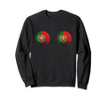 Portugal Soccer Portuguese Flag Sweatshirt - Streetwear Style for Adults - T-Shirt, Sweatshirt, Hoodie