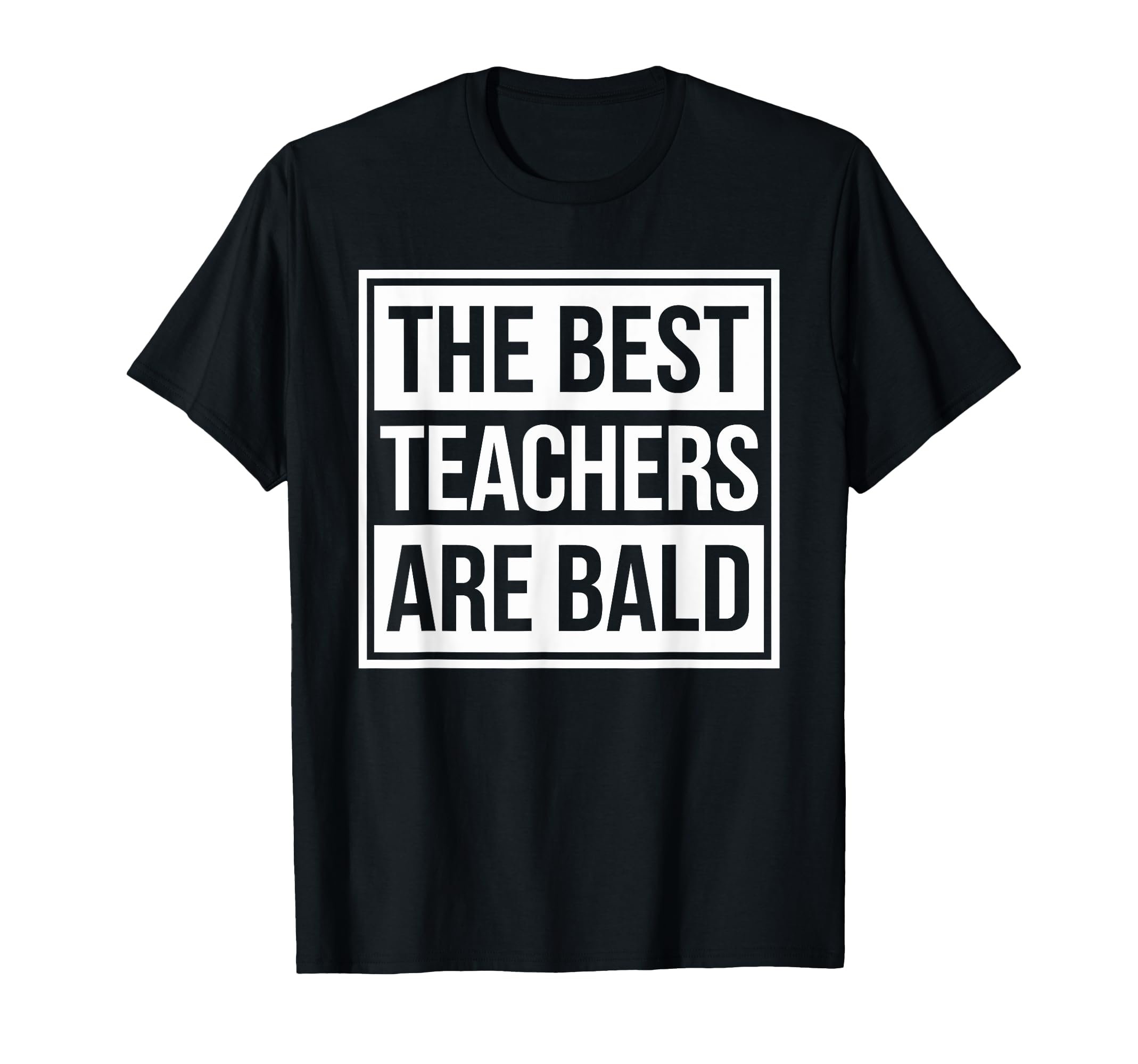 Bald Teacher Hair Loss Baldness Bald T-Shirt - Custom Art Print for Adults - T-Shirt, Sweatshirt, Hoodie