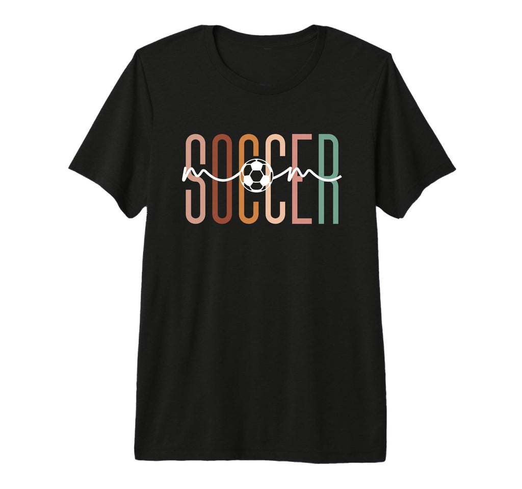 Soccer Mom Soccer Mama Mom Life Soccer T-Shirt - Graphic Print Men Women - T-Shirt, Sweatshirt, Hoodie
