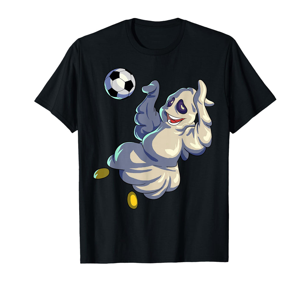Soccer Ghost Halloween Soccer Halloween T-Shirt - Unique Graphic Unisex - T-Shirt, Sweatshirt, Hoodie