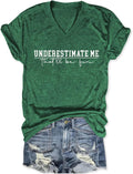 Underestimate Me That'll Be Fun Women Motivational - Adult & Kids T-Shirts, Sweatshirts & Hoodies apparel design preview 1