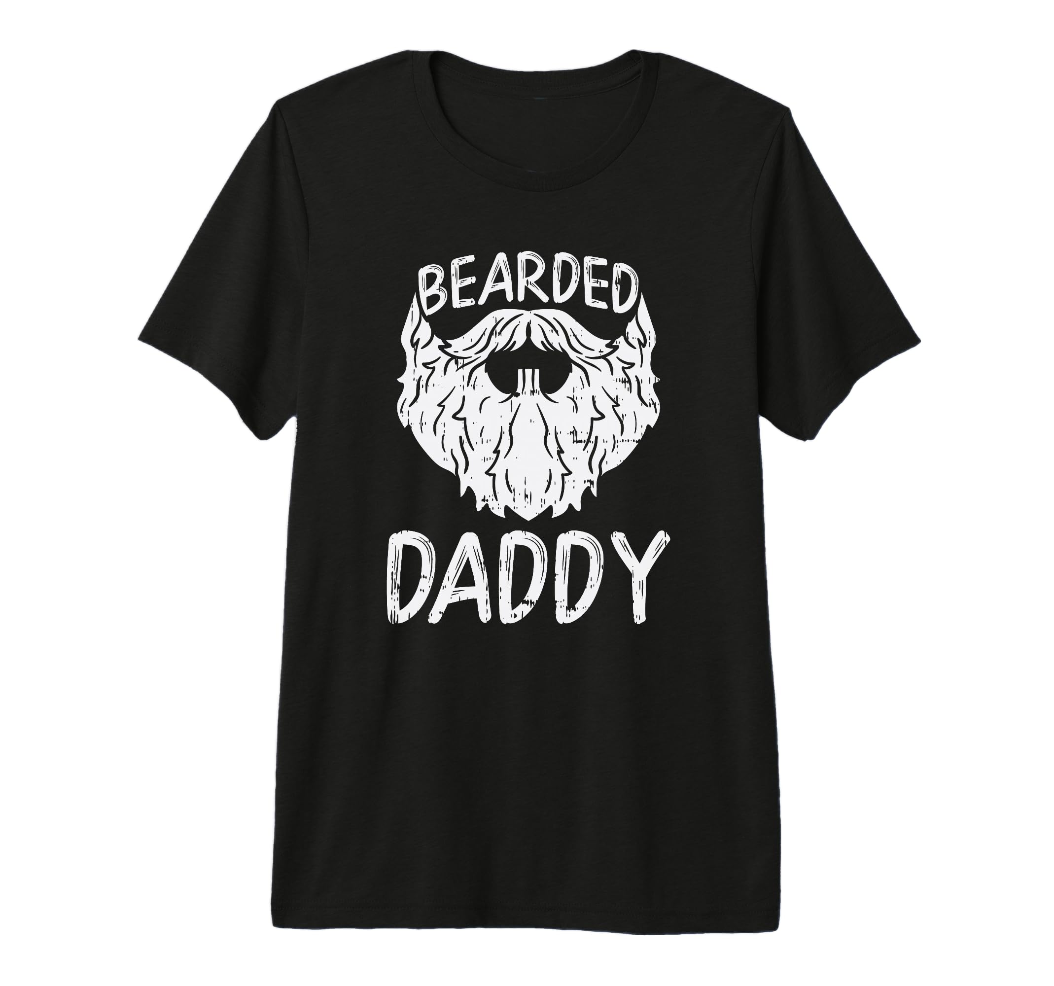 Bearded Daddy Son And Dad Matching T-Shirt - Minimalist Print for Adults - T-Shirt, Sweatshirt, Hoodie