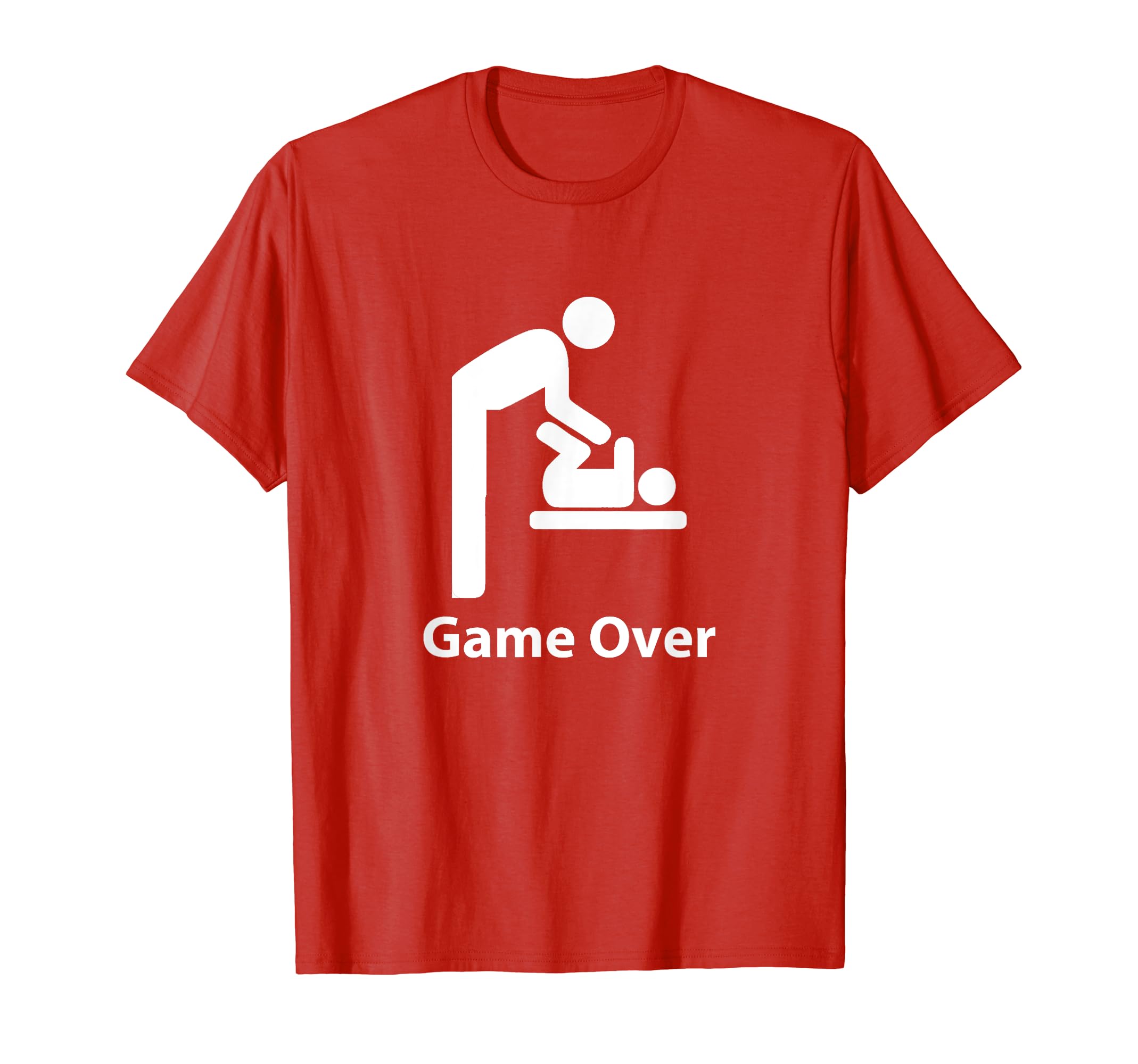 Game Over Expectant Dads To Be Fathers Day T-Shirt - Trendy Graphic Unisex - T-Shirt, Sweatshirt, Hoodie