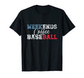 Weekends Coffee Baseball Sports Fan T-Shirt - Unique Graphic for Adults - T-Shirt, Sweatshirt, Hoodie