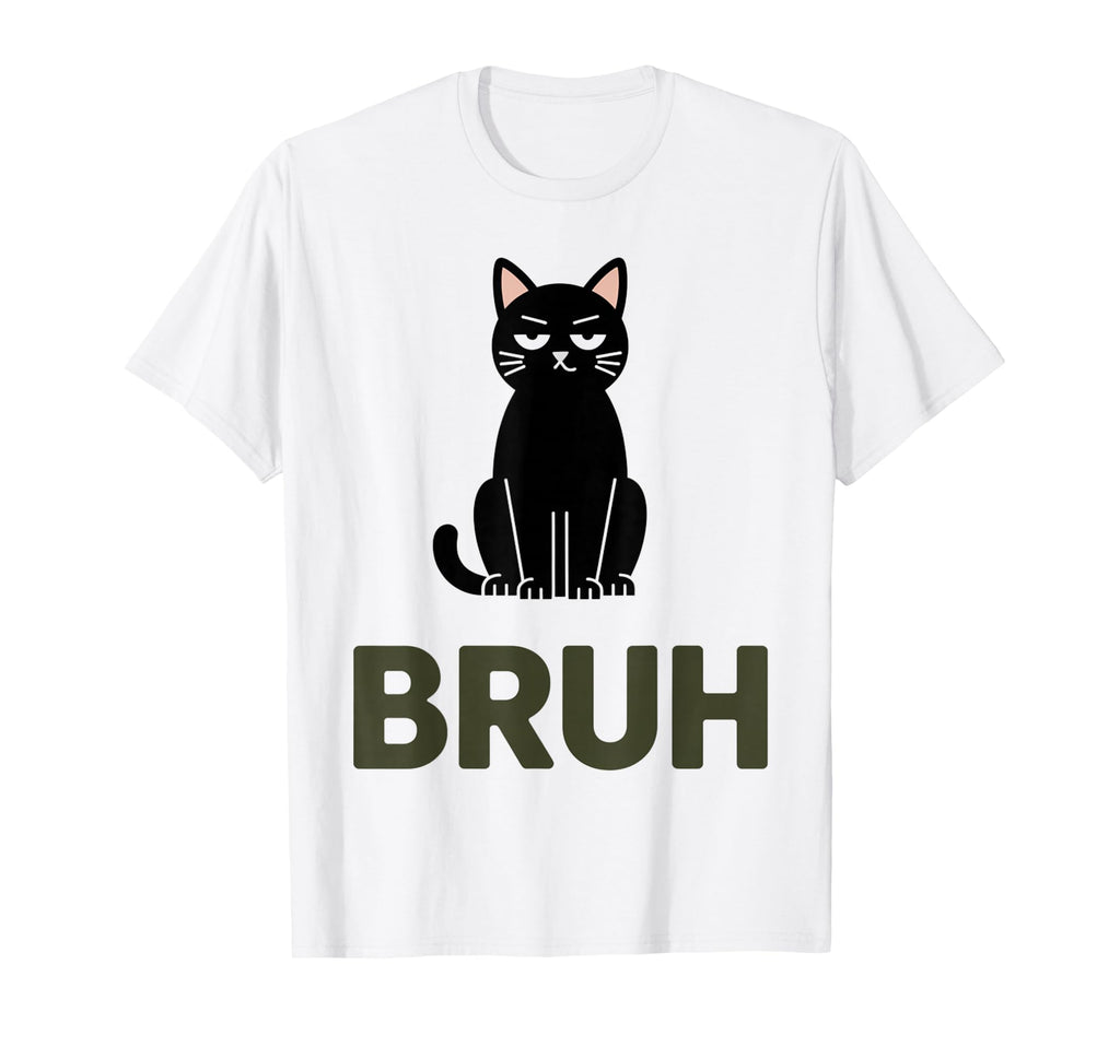 Funny Cat Bruh Teens Meme T-Shirt - Trendy Graphic Men Women - T-Shirt, Sweatshirt, Hoodie