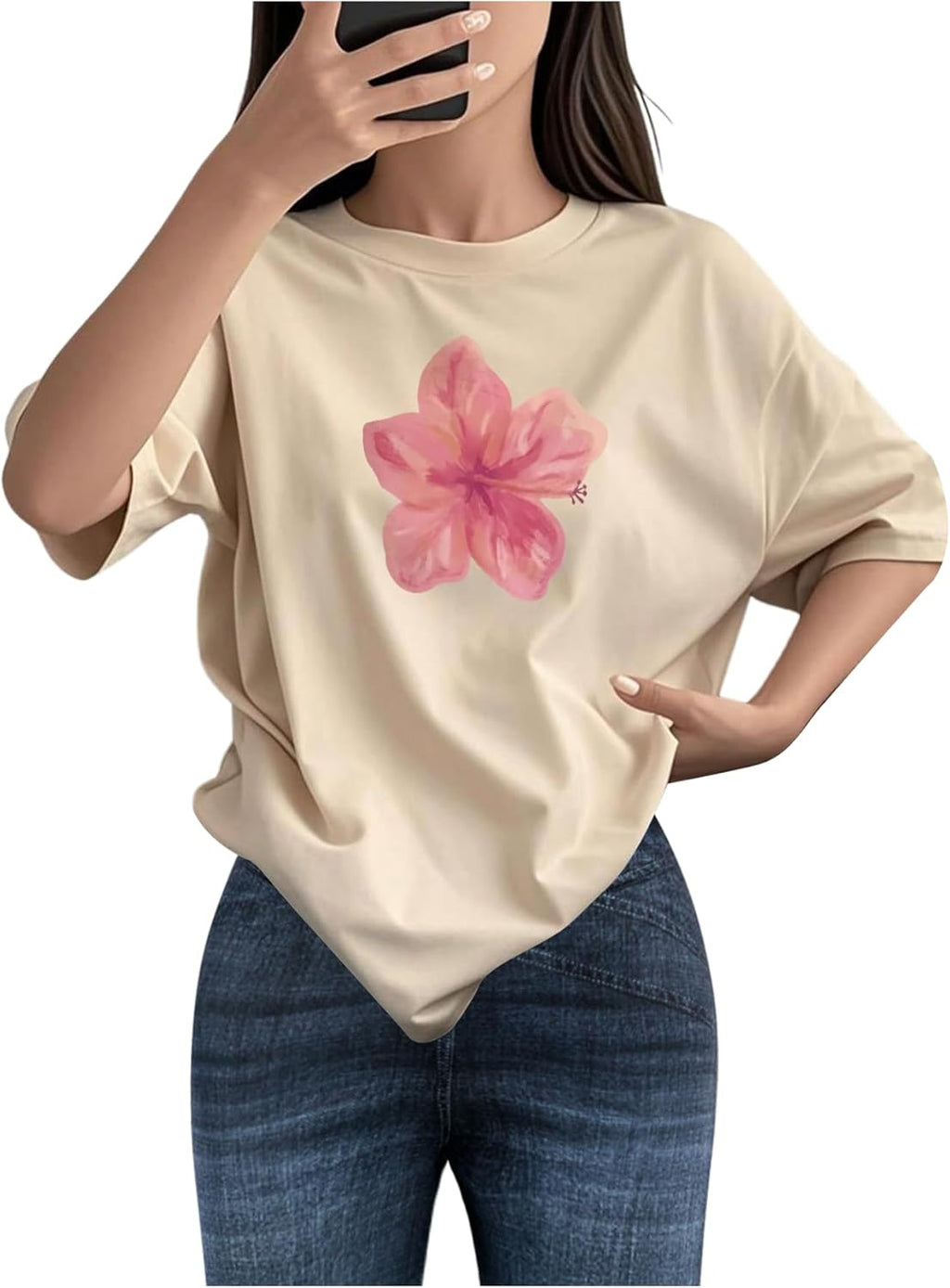 Girl's Cherry Leopard Short Sleeve Loose Cute Summer - Adult & Kids T-Shirts, Sweatshirts & Hoodies apparel design preview 1