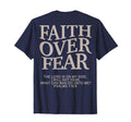 Mens Christian Faith Over Fear Teen T-Shirt - Graphic Print Men Women - T-Shirt, Sweatshirt, Hoodie