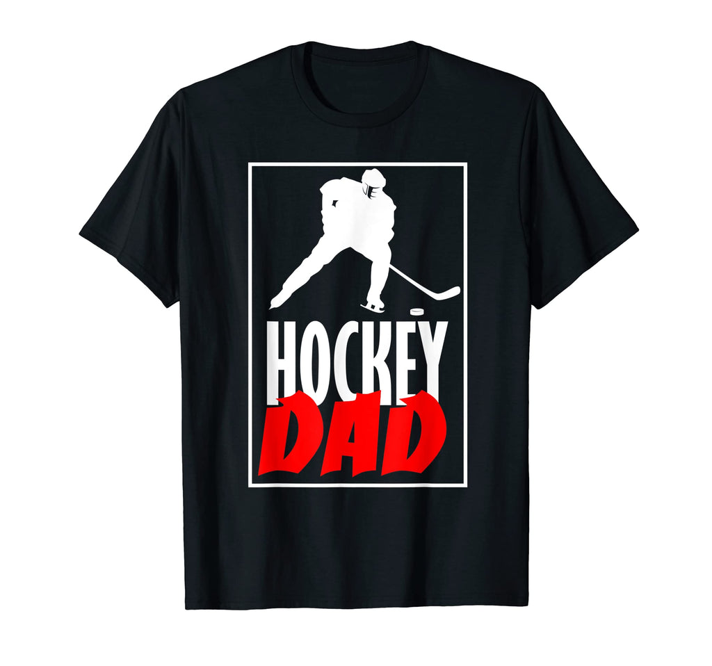 Hockey Father Ice Hockey Dad T-Shirt - Custom Art Print Men Women - T-Shirt, Sweatshirt, Hoodie