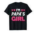 Im Papas Heart Daughter Dad Father Gift Sweatshirt - Unique Graphic Unisex - T-Shirt, Sweatshirt, Hoodie