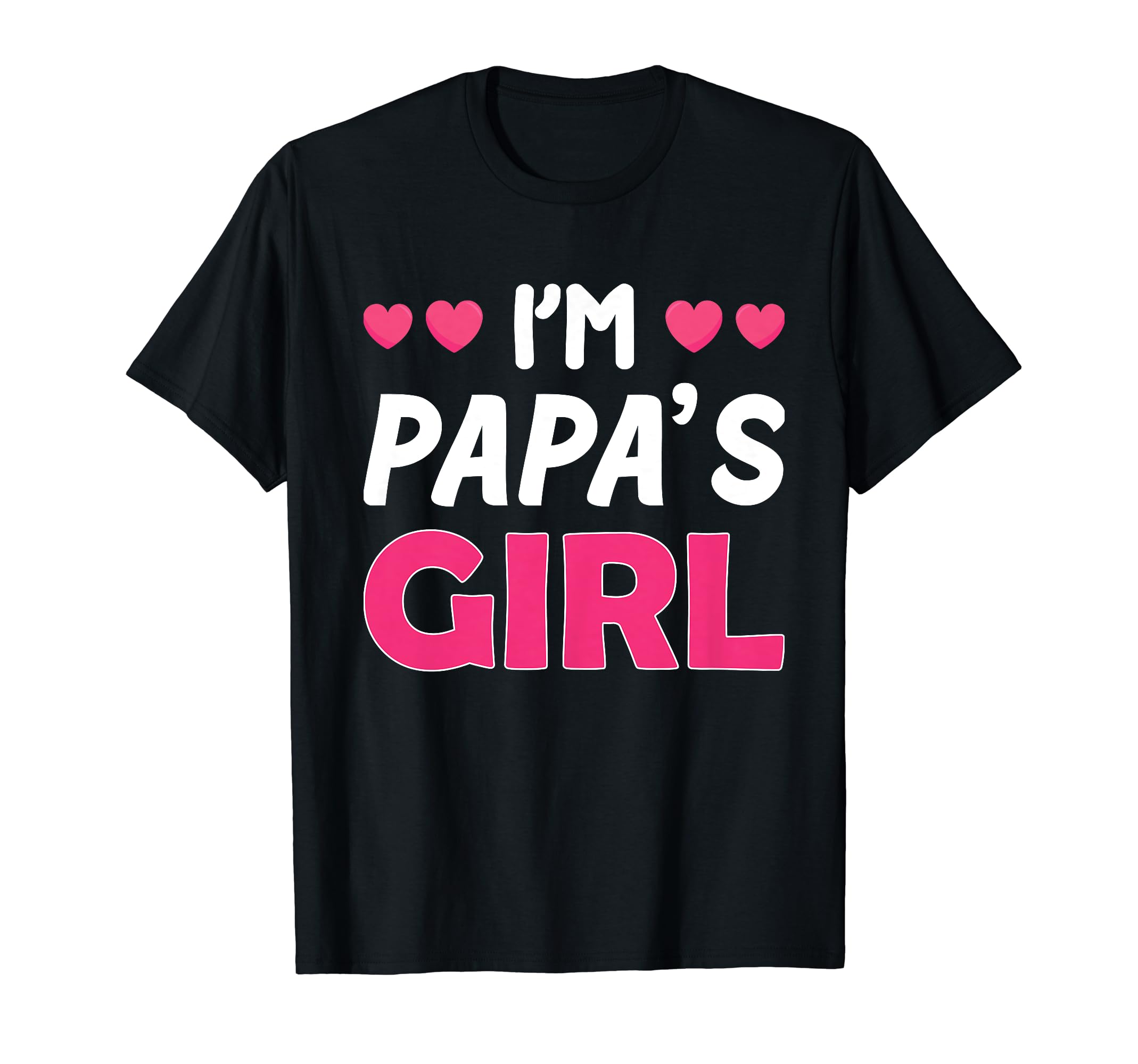 Im Papas Heart Daughter Dad Father Gift Sweatshirt - Unique Graphic Unisex - T-Shirt, Sweatshirt, Hoodie