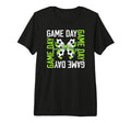 Game Day Soccer Bow Soccer Game Day Tri T-Shirt - Graphic Print Unisex - T-Shirt, Sweatshirt, Hoodie