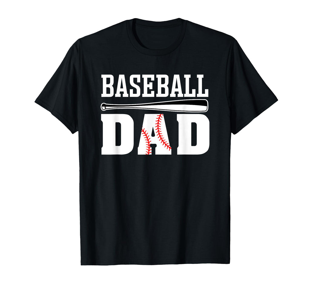 Baseball Dad Dad Baseball T-Shirt - Unique Graphic Men Women - T-Shirt, Sweatshirt, Hoodie